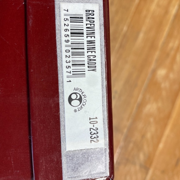 Arthur Court Grapevine Wine Caddy - Picture 5 of 5